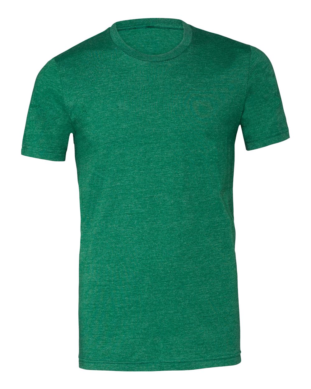 BELLA + CANVAS 3001CVC, T-Shirts - Premium, Heather Grass Green
