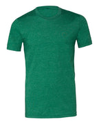 BELLA + CANVAS 3001CVC, T-Shirts - Premium, Heather Grass Green