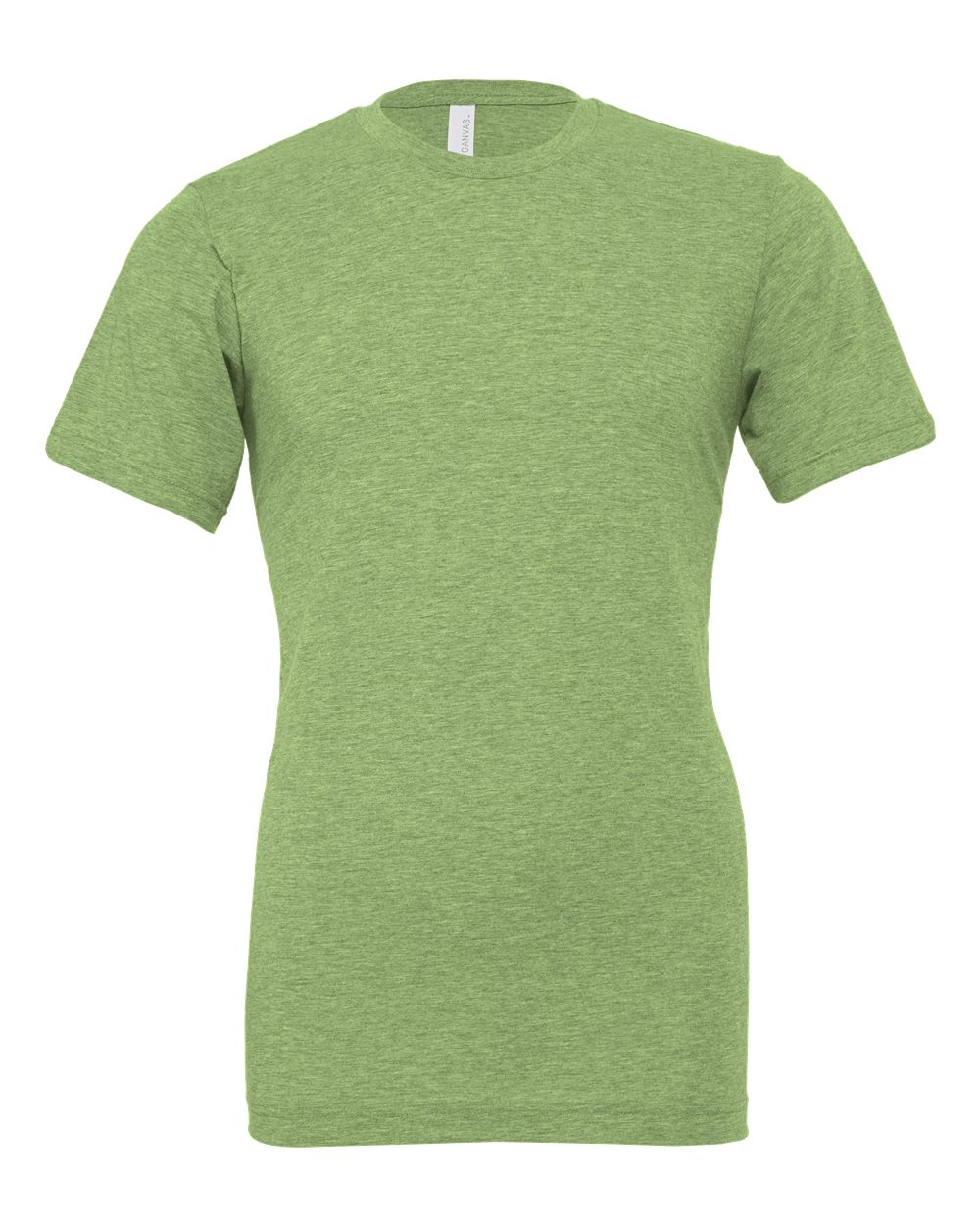 BELLA + CANVAS 3001CVC, T-Shirts - Premium, Heather Green