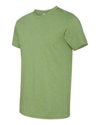 BELLA + CANVAS 3001CVC, T-Shirts - Premium, Heather Green