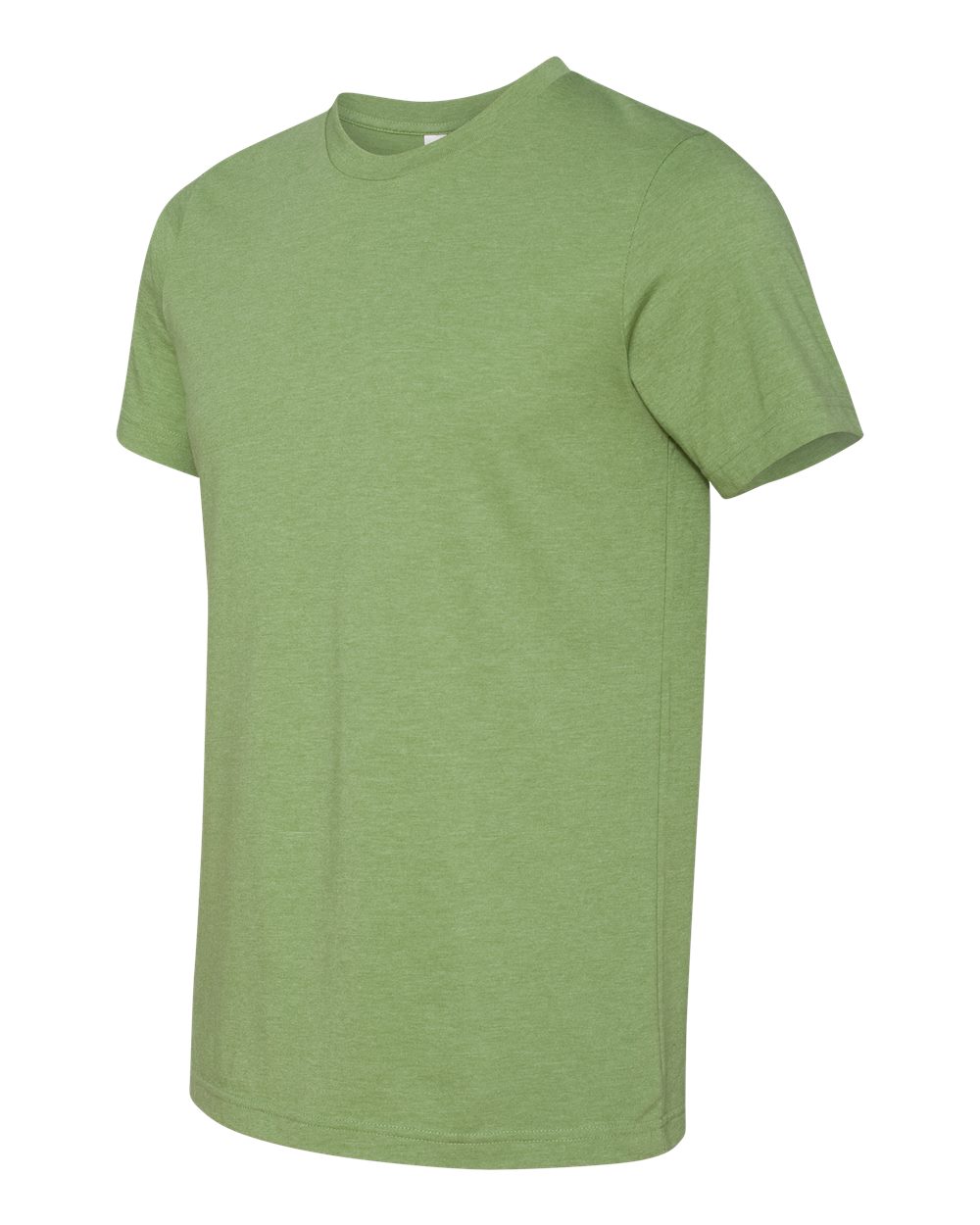 BELLA + CANVAS 3001CVC, T-Shirts - Premium, Heather Green