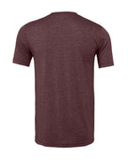 BELLA + CANVAS 3001CVC, T-Shirts - Premium, Heather Maroon
