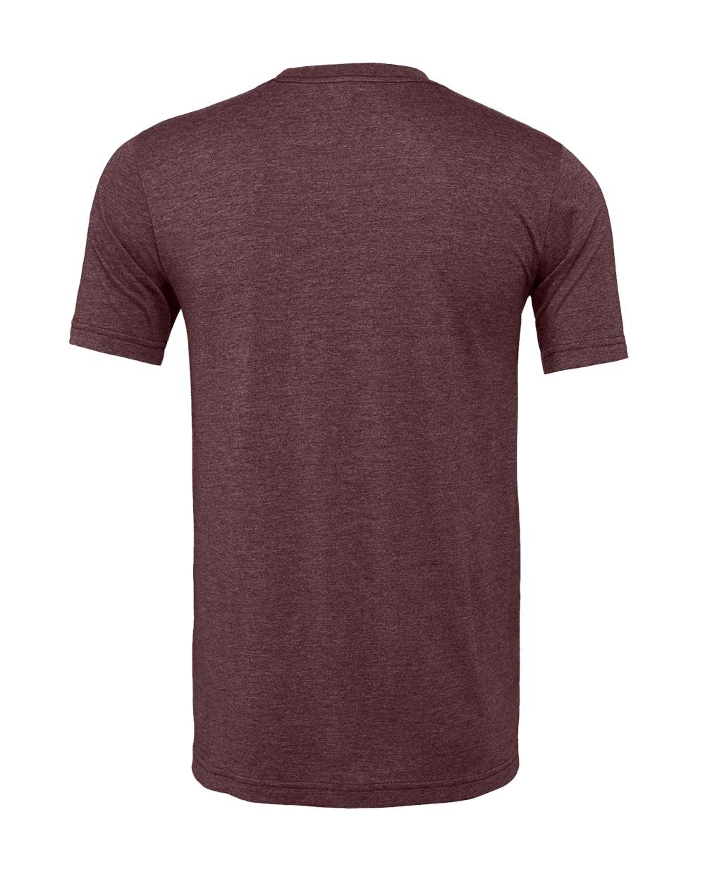 BELLA + CANVAS 3001CVC, T-Shirts - Premium, Heather Maroon
