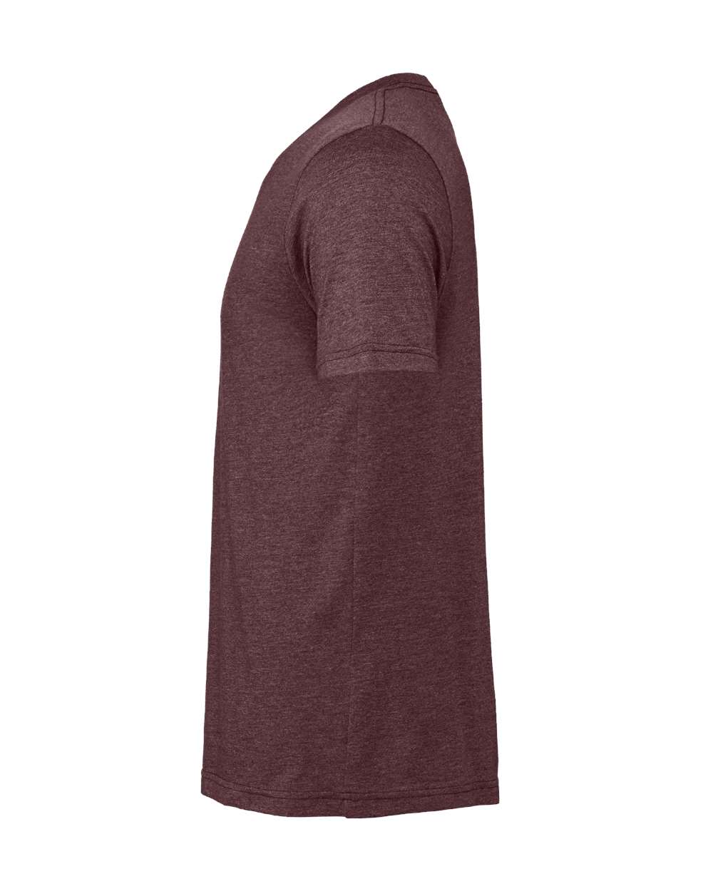 BELLA + CANVAS 3001CVC, T-Shirts - Premium, Heather Maroon