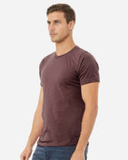BELLA + CANVAS 3001CVC, T-Shirts - Premium, Heather Maroon