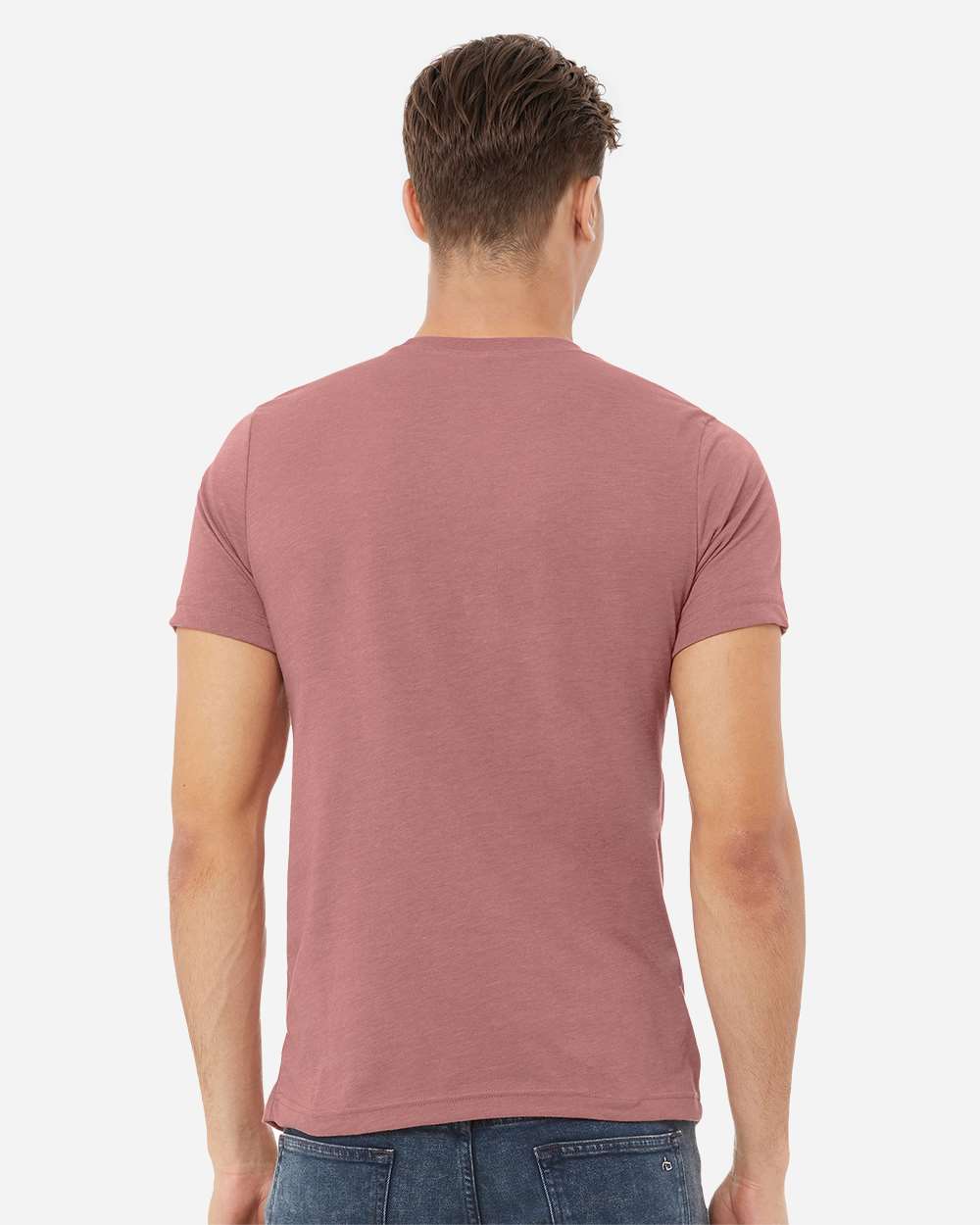 BELLA + CANVAS 3001CVC, T-Shirts - Premium, Heather Mauve