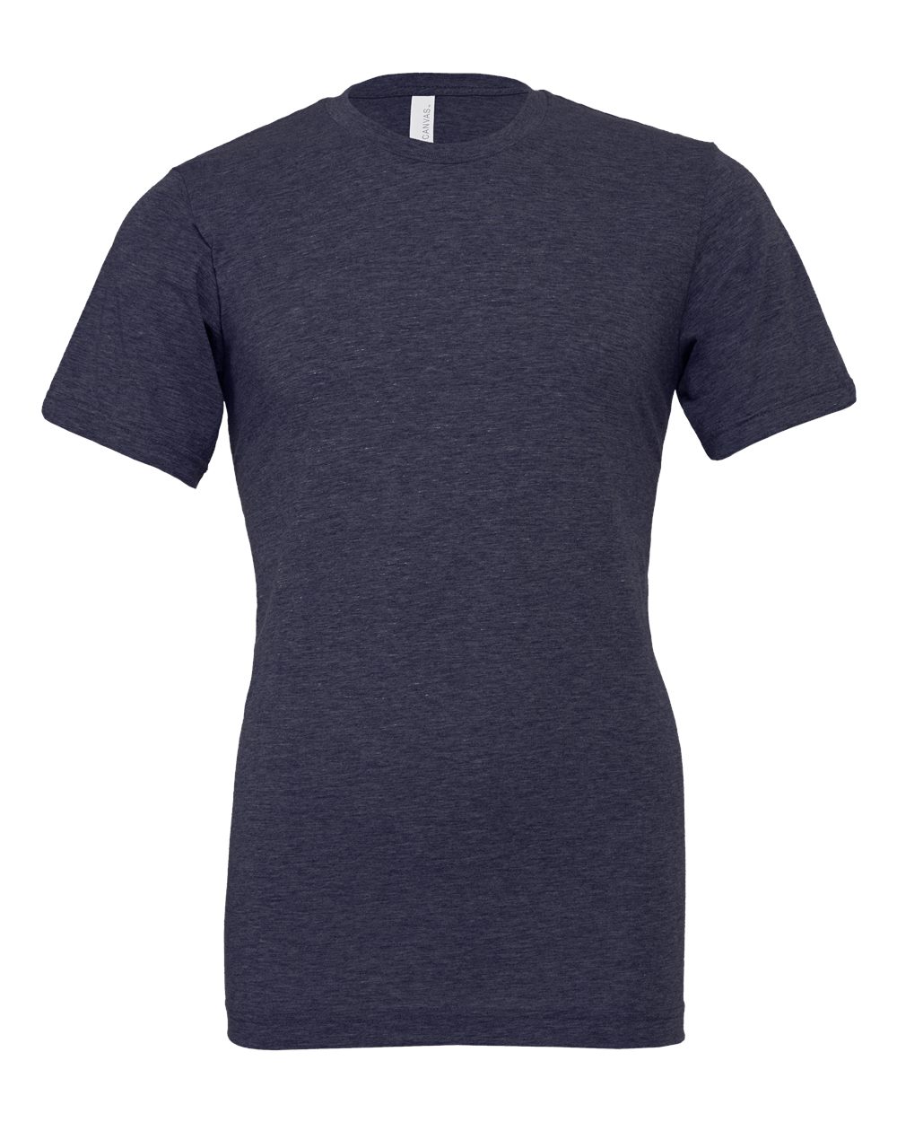 BELLA + CANVAS 3001CVC, T-Shirts - Premium, Heather Midnight Navy