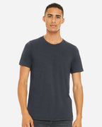 BELLA + CANVAS 3001CVC, T-Shirts - Premium, Heather Midnight Navy