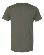 BELLA + CANVAS 3001CVC, T-Shirts - Premium, Heather Military Green
