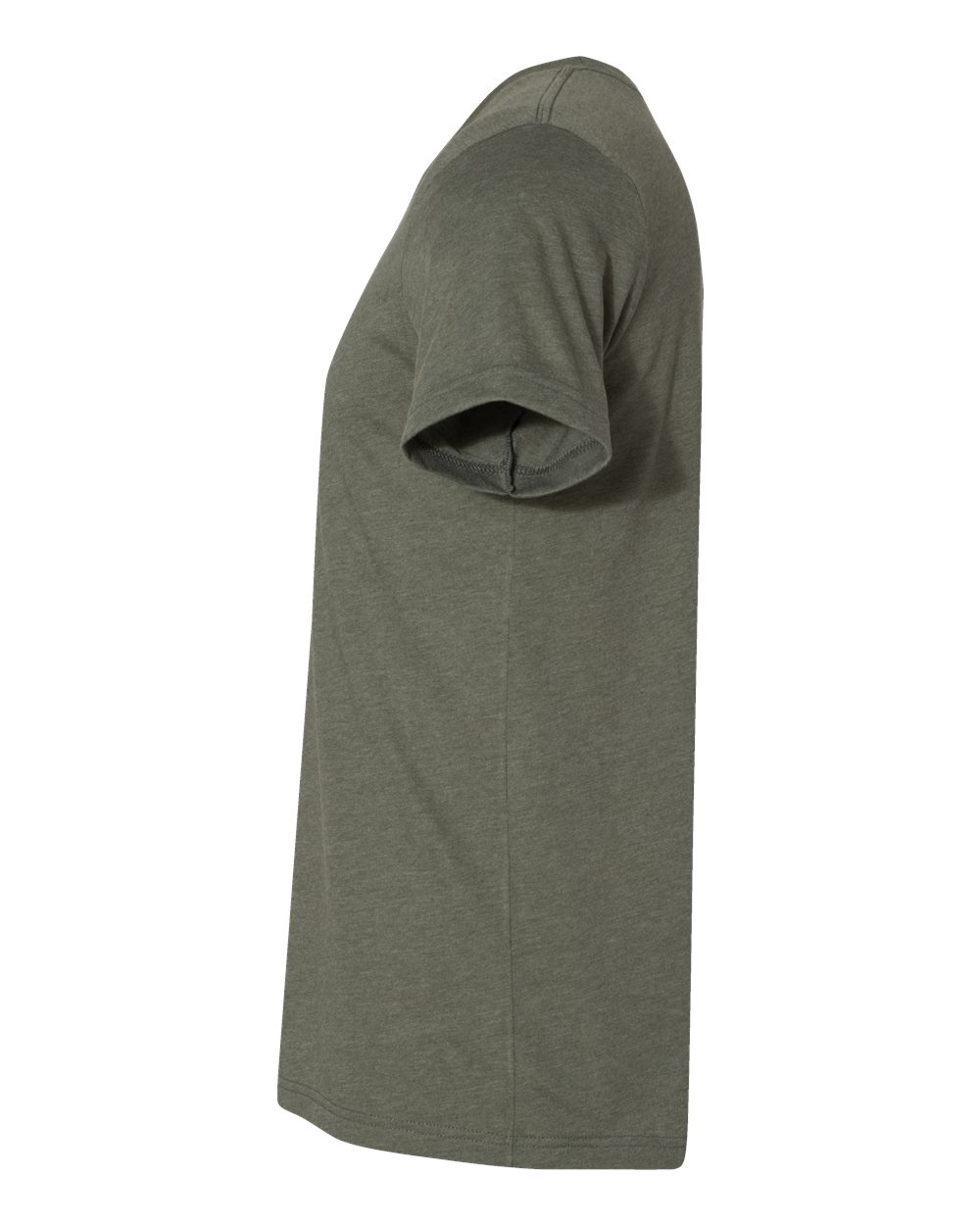 BELLA + CANVAS 3001CVC, T-Shirts - Premium, Heather Military Green