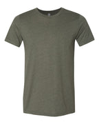 BELLA + CANVAS 3001CVC, T-Shirts - Premium, Heather Military Green