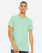 BELLA + CANVAS 3001CVC, T-Shirts - Premium, Heather Mint