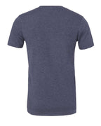BELLA + CANVAS 3001CVC, T-Shirts - Premium, Heather Navy