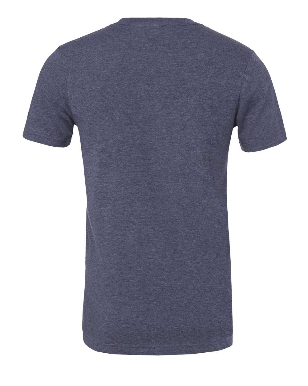BELLA + CANVAS 3001CVC, T-Shirts - Premium, Heather Navy