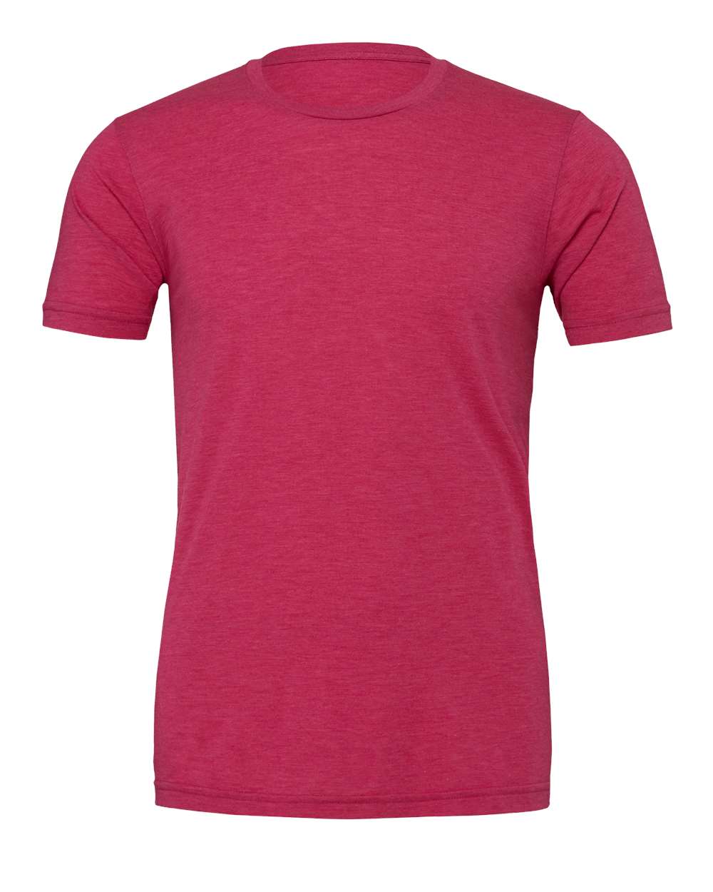 BELLA + CANVAS 3001CVC, T-Shirts - Premium, Heather Raspberry