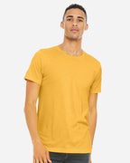 BELLA + CANVAS 3001CVC, T-Shirts - Premium, Heather Yellow Gold