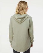 Independent Trading Co. PRM2500, Women’s Lightweight California Wave Wash Hooded Sweatshirt, Sage