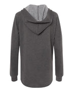 Independent Trading Co. PRM2500, Women’s Lightweight California Wave Wash Hooded Sweatshirt, Shadow