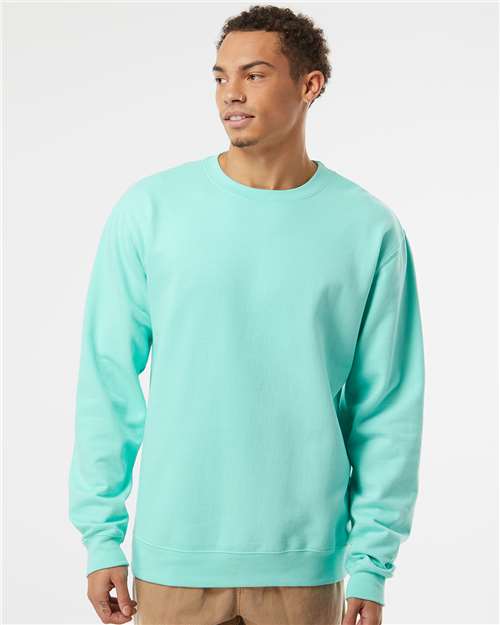 Independent Trading Co. SS3000, Unisex Midweight Crewneck Sweatshirt, Mint