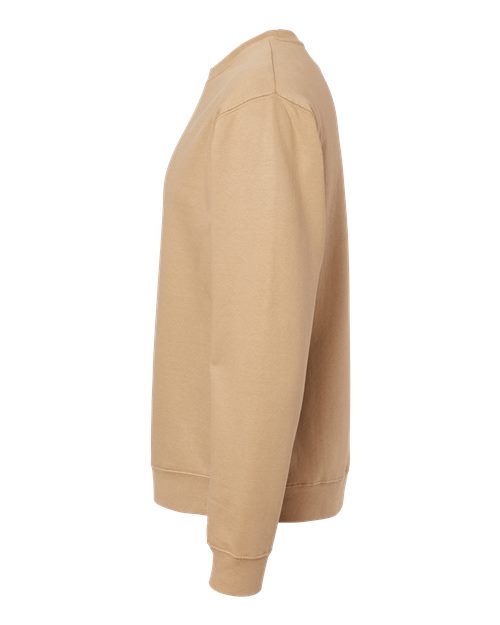 Independent Trading Co. SS3000, Unisex Midweight Crewneck Sweatshirt, Sandstone
