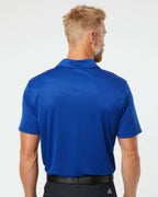 Adidas A324, Men's 3-stripes Chest Polo, Collegiate Royal/ Grey Three
