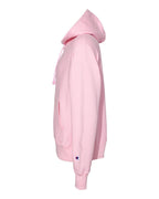 Champion S101, Unisex Reverse Weave Hooded Sweatshirt, Pink Candy