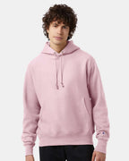 Champion S101, Unisex Reverse Weave Hooded Sweatshirt, Pink Candy