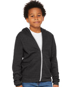 BELLA + CANVAS 3739Y, Fleece - Premium - Hood, Black