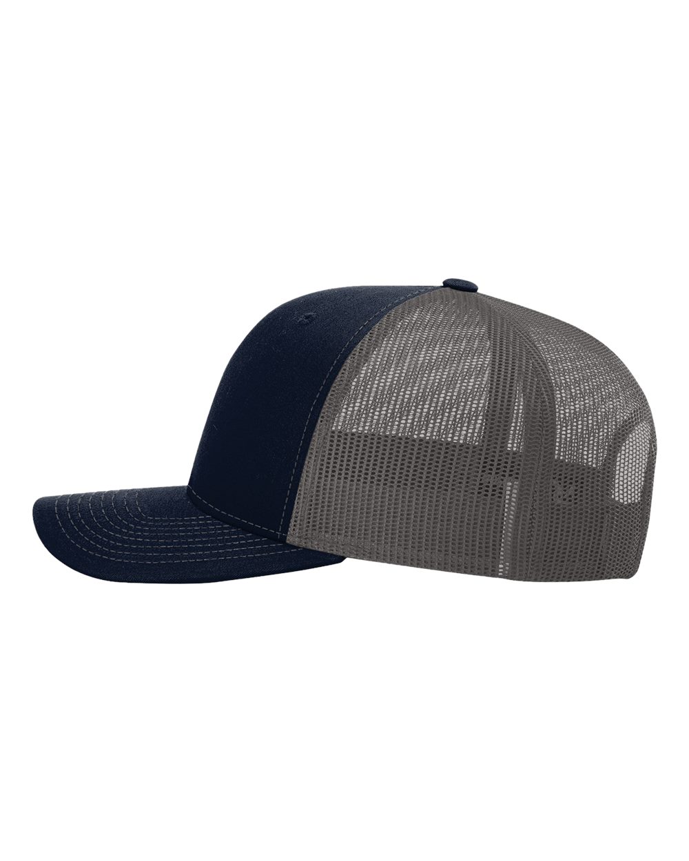 Richardson 112, Snapback Trucker Cap, Navy/ Charcoal