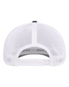 Flexfit 110M, 8128 110 Mesh-back Cap, Charcoal/ White