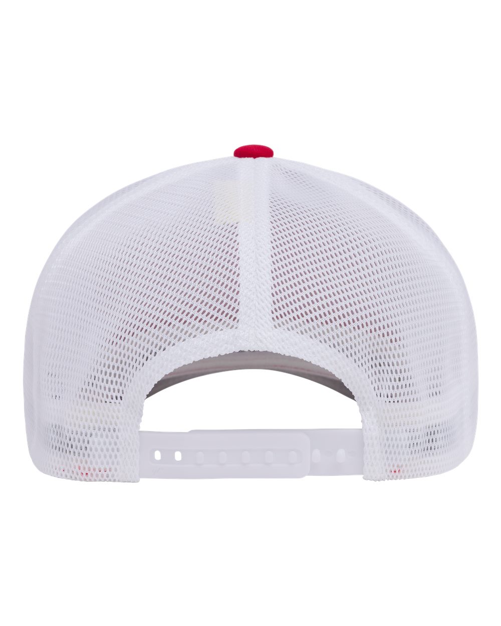 Flexfit 110M, 8128 110 Mesh-back Cap, Red/ White