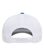 Flexfit 110M, 8128 110 Mesh-back Cap, Royal/ White