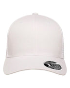 Flexfit 110M, 8128 110 Mesh-back Cap, White