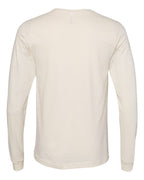 BELLA + CANVAS 3501, T-Shirts - Long Sleeve, Natural