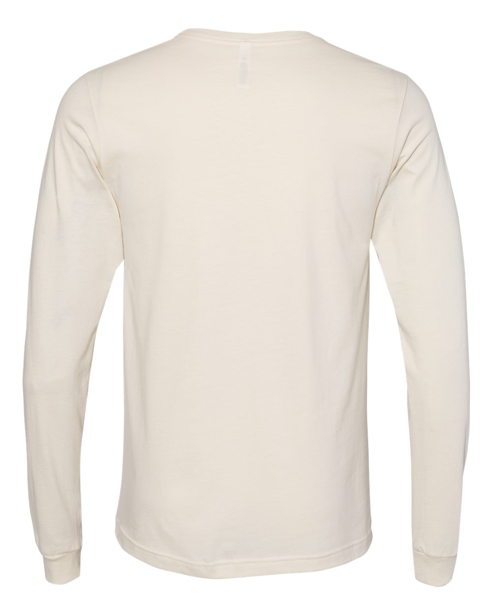 BELLA + CANVAS 3501, T-Shirts - Long Sleeve, Natural