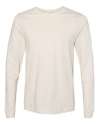 BELLA + CANVAS 3501, T-Shirts - Long Sleeve, Natural