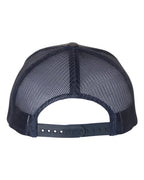 YP Classics 6606, Retro Trucker Cap, Charcoal/ Navy