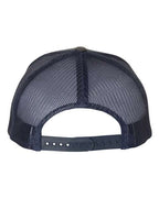 YP Classics 6606, Retro Trucker Cap, Charcoal/ Navy