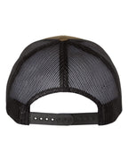 YP Classics 6606, Retro Trucker Cap, Coyote Brown/ Black