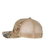 YP Classics 6606, Retro Trucker Cap, Multicam Arid/ Tan