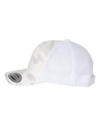 YP Classics 6606, Retro Trucker Cap, Multicam Alpine/ White