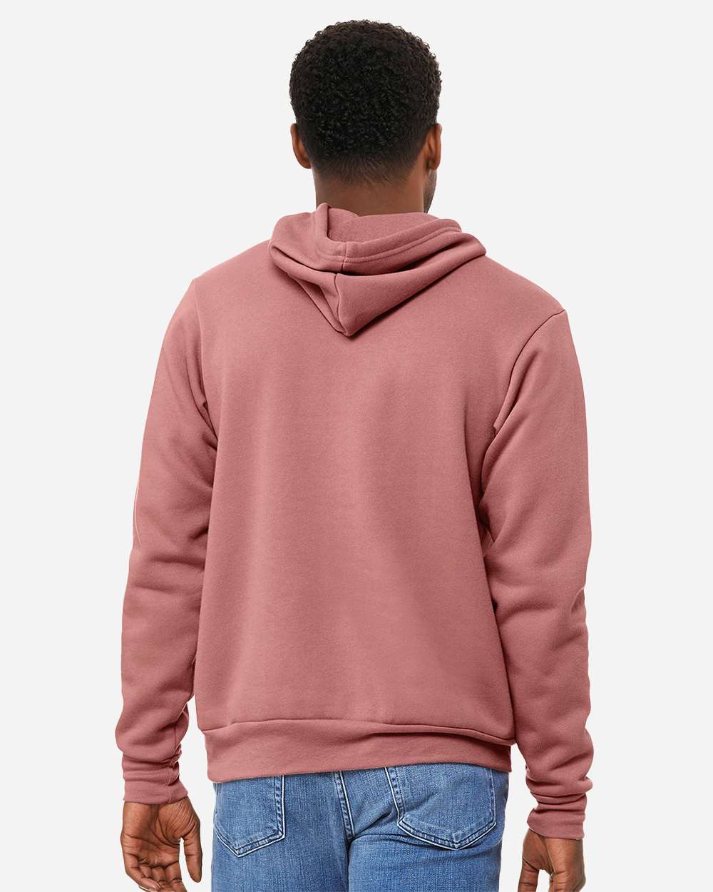 BELLA + CANVAS 3719, Fleece - Premium - Hood, Mauve