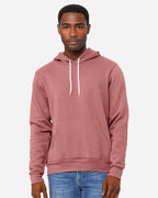 BELLA + CANVAS 3719, Fleece - Premium - Hood, Mauve