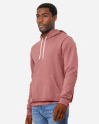 BELLA + CANVAS 3719, Fleece - Premium - Hood, Mauve