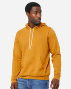 BELLA + CANVAS 3719, Fleece - Premium - Hood, Heather Mustard