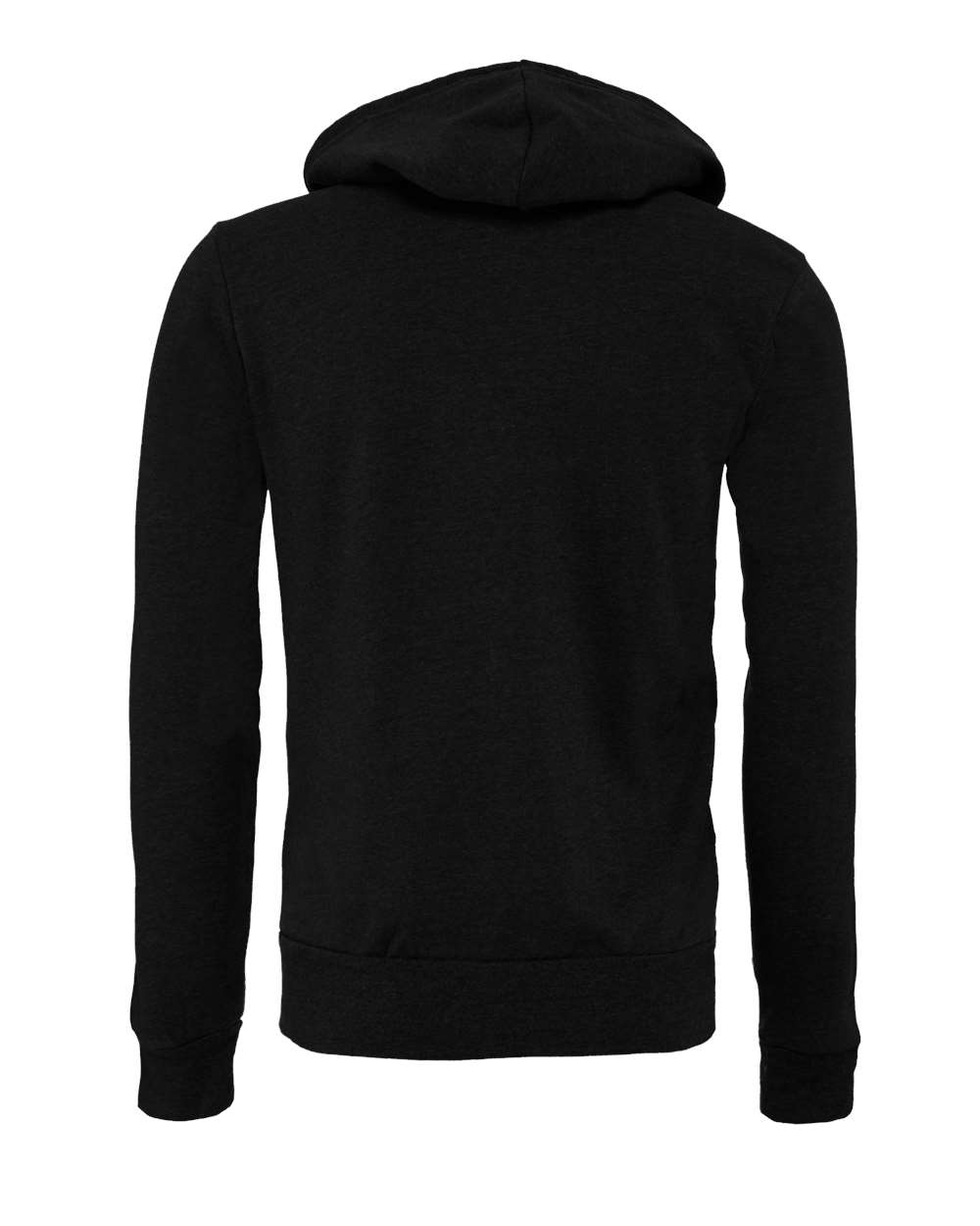 BELLA + CANVAS 3739, Fleece - Premium - Hood, Black Heather