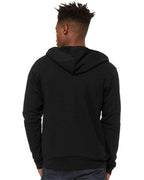 BELLA + CANVAS 3739, Fleece - Premium - Hood, Black Heather
