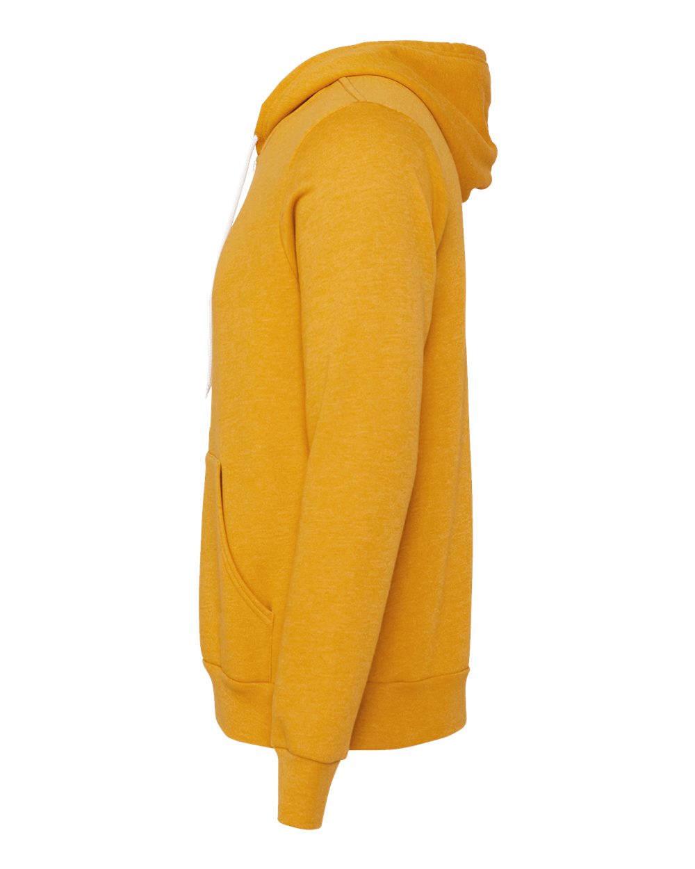 BELLA + CANVAS 3739, Fleece - Premium - Hood, Heather Mustard