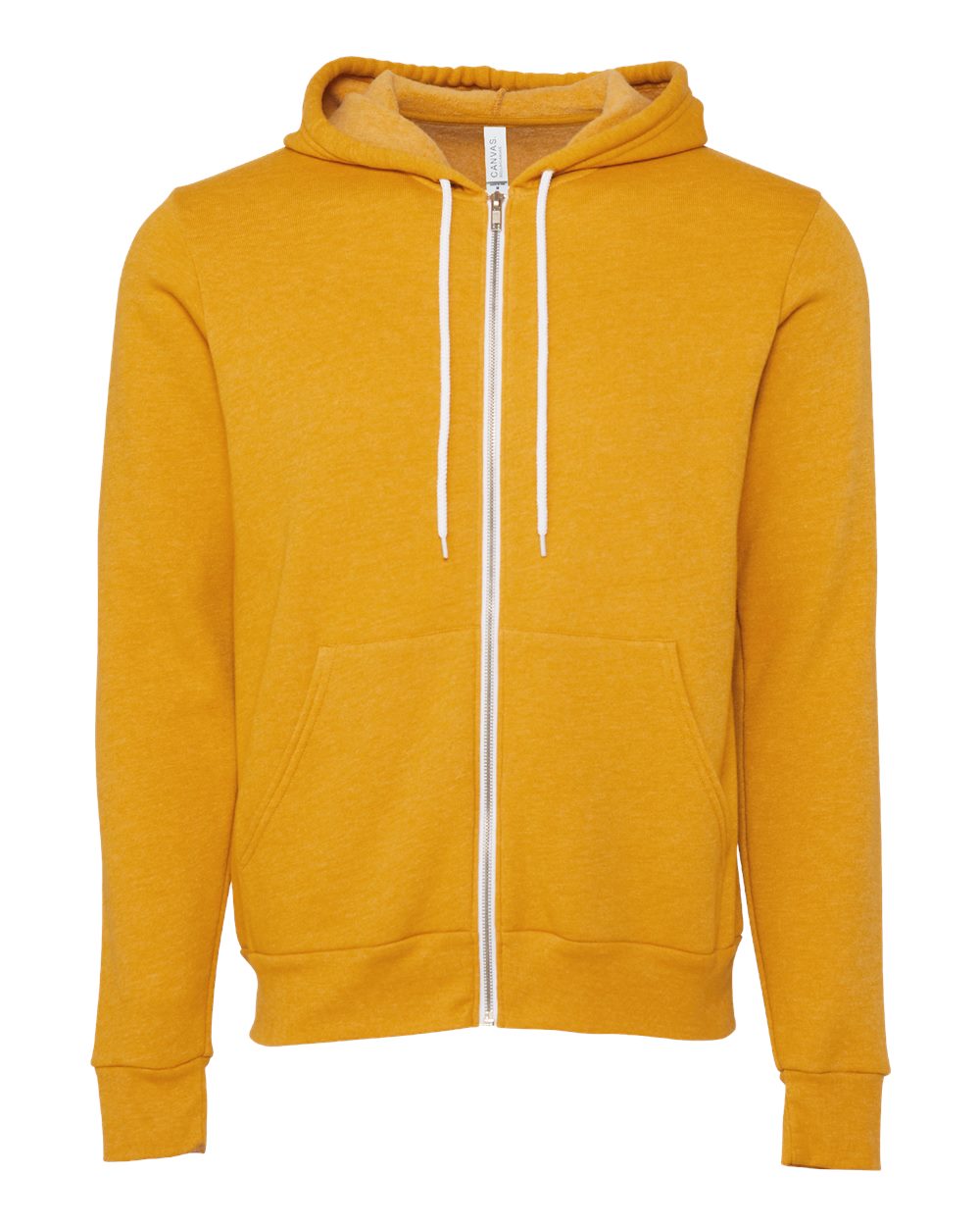 BELLA + CANVAS 3739, Fleece - Premium - Hood, Heather Mustard