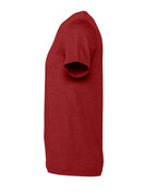 BELLA + CANVAS 3001CVC, T-Shirts - Premium, Heather Canvas Red